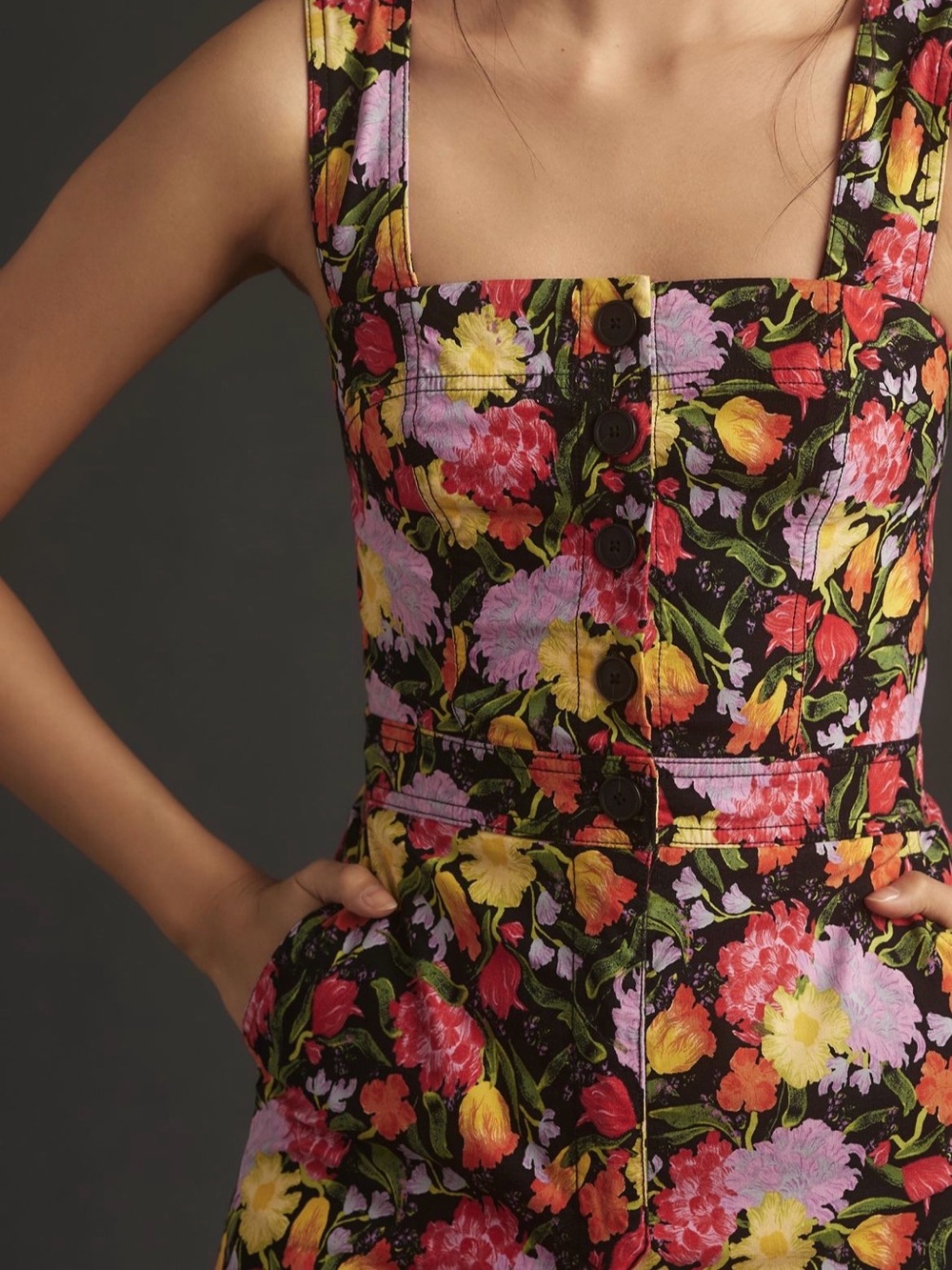 Yukiko Noritake Portside-Front Romper
